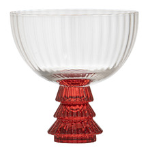 Garland Xmas Tree 250ml Coupe Glasses (Set of 4)